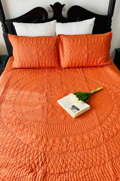 Gheru Solid Quilted Bedcover